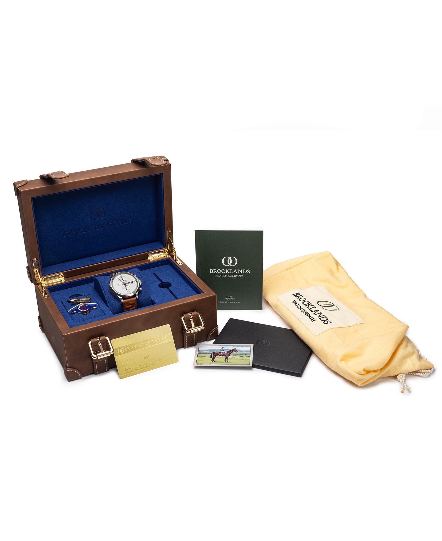BROOKLANDS WATCH COMPANY Triple-Four Golden Miller Limited Edition