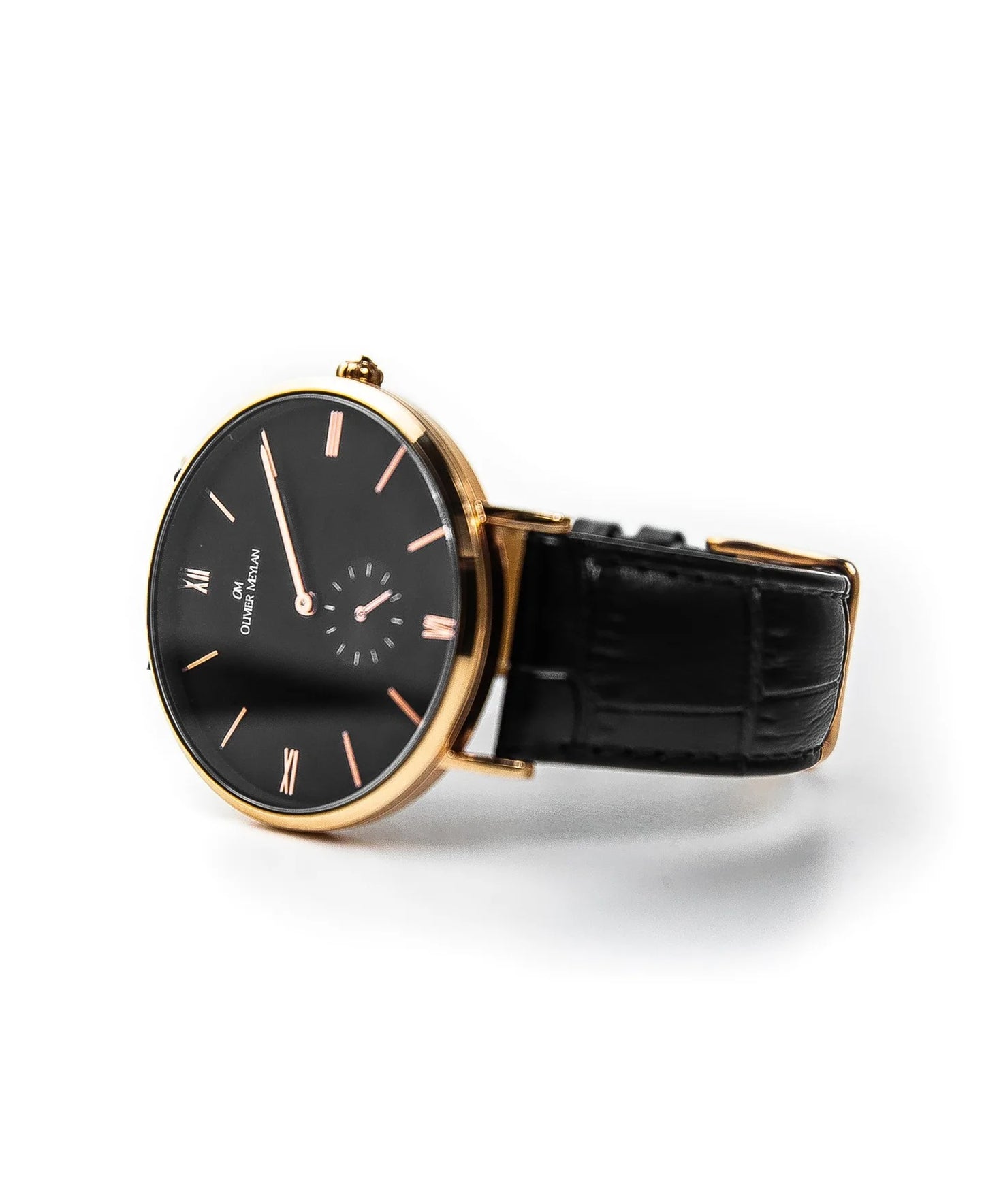 OLIVIER MEYLAN BLACK/ROSE GOLD R96