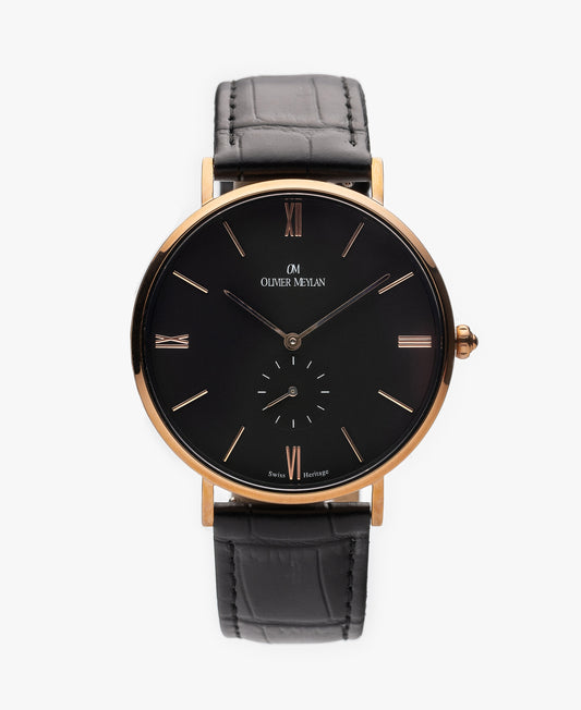 Olivier Meylan Black/Rose Gold R96