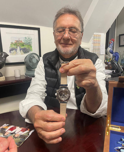 BROOKLANDS WATCH COMPANY Spectrum Blue Michelin Chefs Caseback