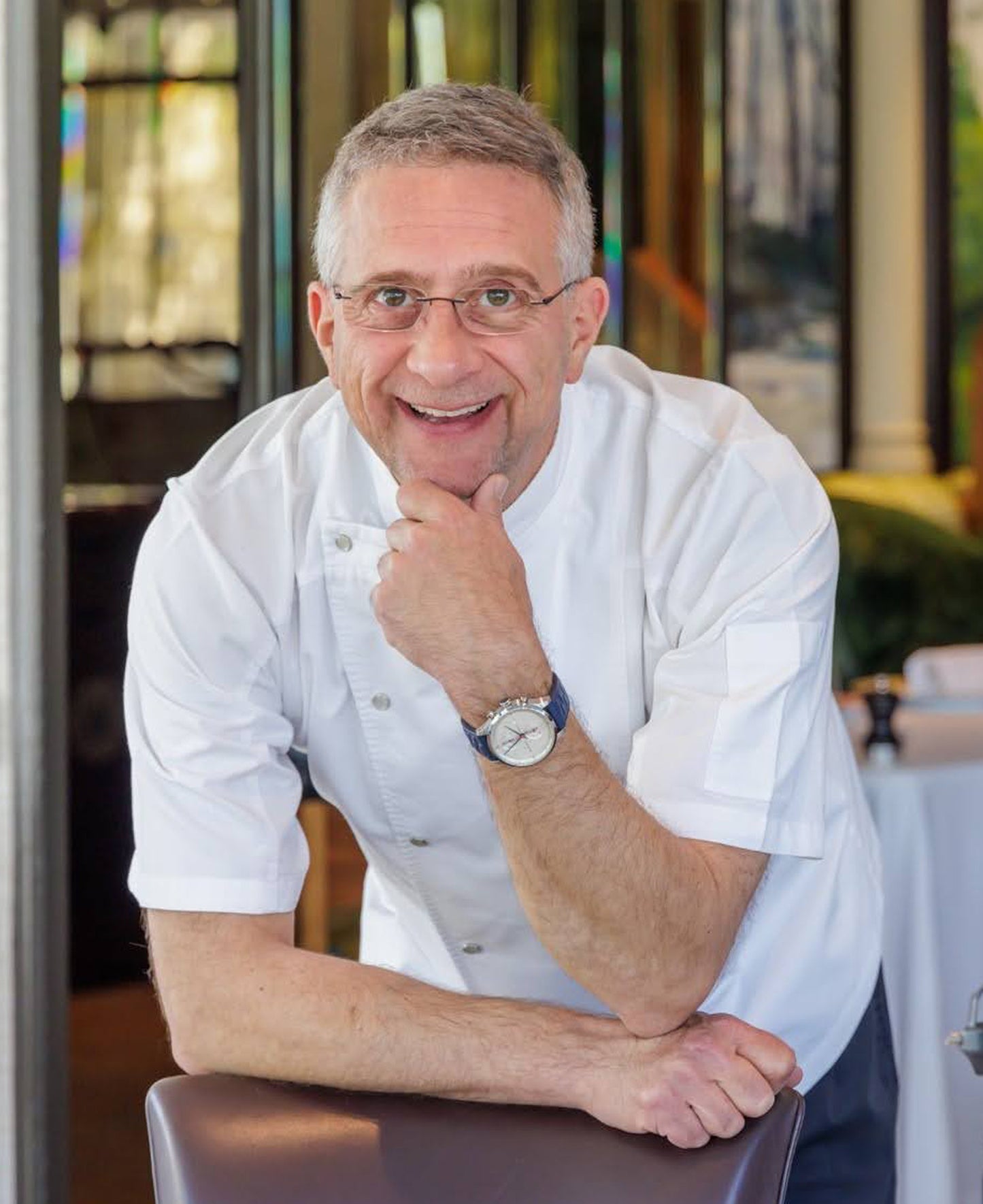 BROOKLANDS WATCH COMPANY Spectrum Blue Michelin Chefs Caseback